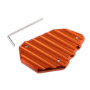 Kickstand Side Stand Extension Pad Plate for KTM 1290 1050 1190 ADV Orange