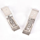 1pair Car License Plate Frame Holder Trailer Number Plate Clips Spring Loa 3C