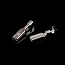 100x 4.8mm Crimp Terminal Female Spade Connector 22-16AWG w/ Insulating SleeveJR