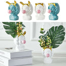4pcs Chic Flower Pot Home Indoor Decor