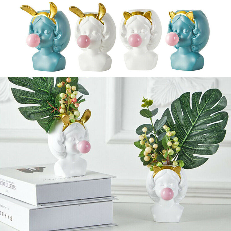 4pcs Chic Flower Pot Home Indoor Decor