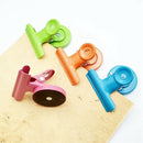 8Pcs Magnetic Metal Clips Colored Magnets Clips Perfect Fridge Magnets Kitc