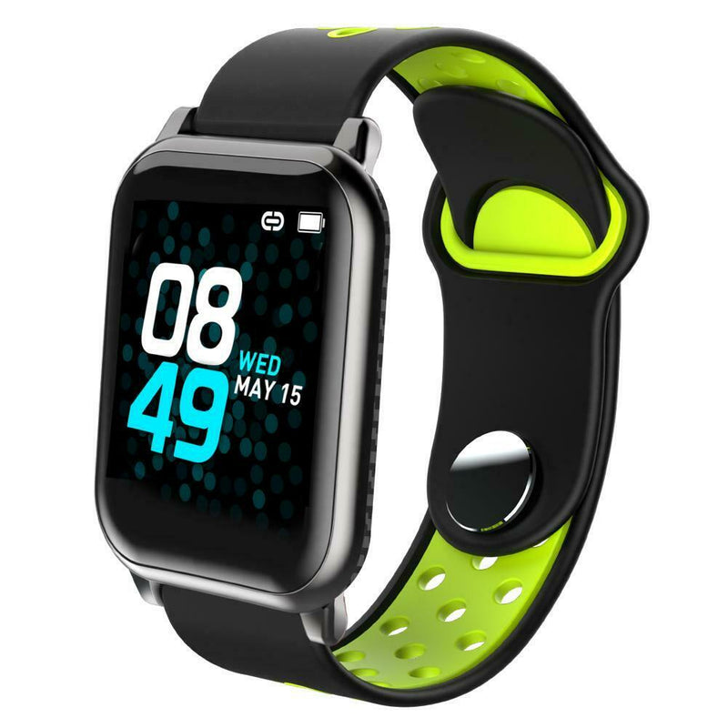 F8S Smart Bracelet Heart Rate Monitor Wristband Fitness Tracker for Android iOS