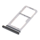 2PCS Dual Sim Card Holder Tray Frame For  Galaxy S8 S8P Black+Blue