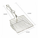 Cat Litter Scoop Metal Waste Scooper Poop Pet Sand Shovel Cleaning Tools KAT