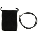 Jewelry Men's Necklace - 3mm Cord - Leather - Stainless Steel - for Men - C Y9T5