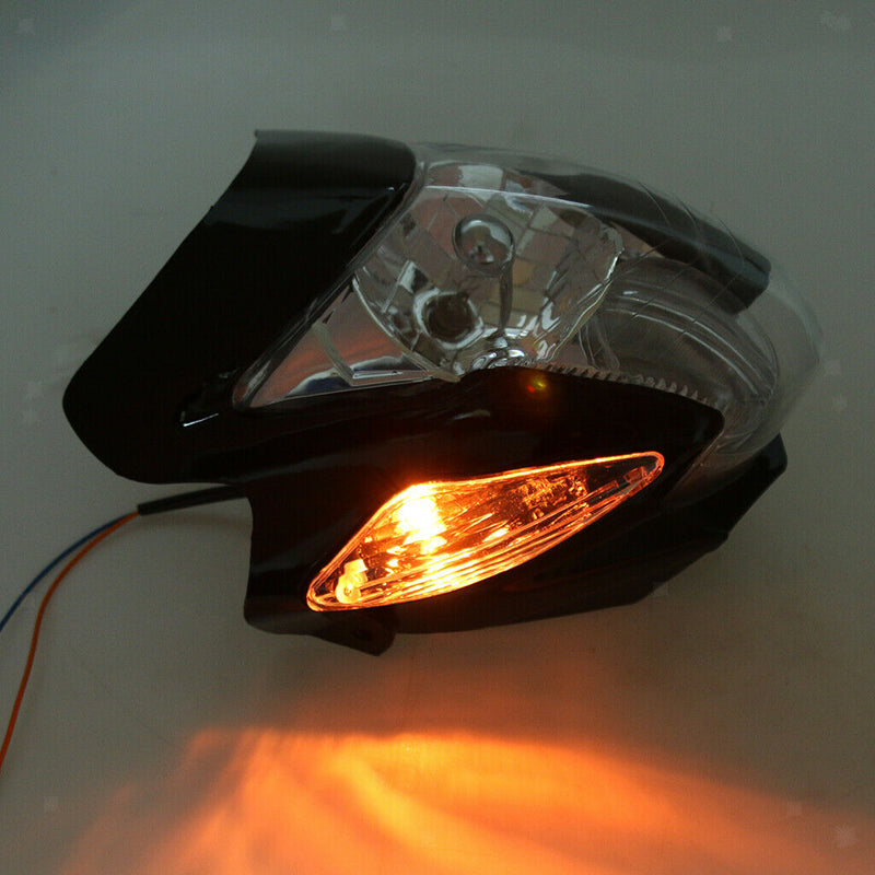 Nake Motorcycle Headlight Lamp Turn Signal For  Streetfighter