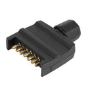 7 Pin AU Flat Male Trailer Socket Plug Connector Adapter for RV Trailer