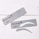 5x Eyebrow Shaping Stencils Grooming Makeup Shaper Template Drawing Template  Kw