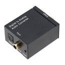 Digital to Analog Audio Converter Optical Toslink Coaxial to RCA Adapter