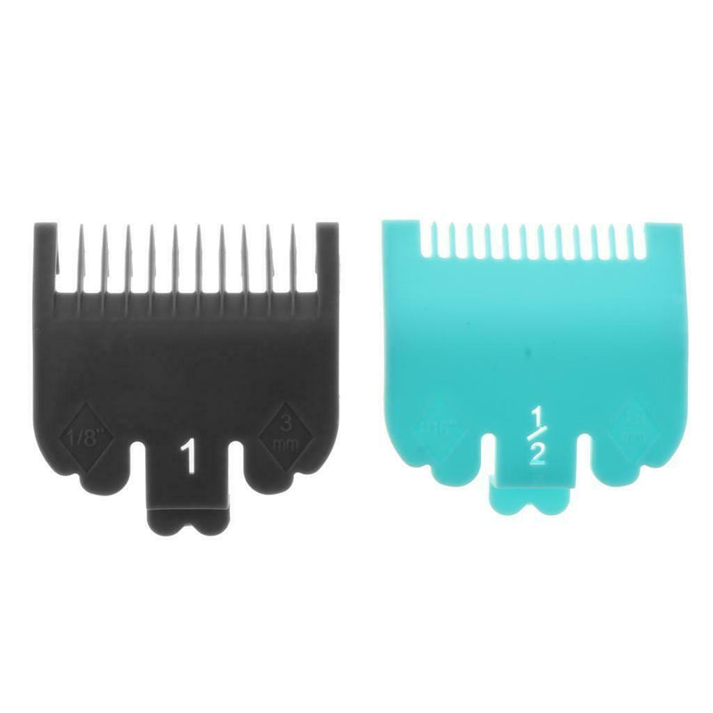 Barber Stylist Hair Trimmer Clipper Coded Spare Guide Comb Set 3mm 1.5mm