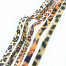 Leopard Ribbon Velvet Design for Sewing Crafts DIY Hair Accessory 1cm 5yards
