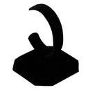 5pcs Black Velvet Watch Display Holder Stand C Type Wristwatch