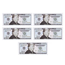 5Pcs President Donald Trump Colorized Dollar Bill Banknote US Funny Money ToyFT