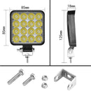 48W LED Work Light Bar Flood Spot Beam Offroad 4WD SUV Driving Fog Lamp
