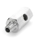 1/8" BSPT Oil Pressure Sensor Tee to NPT Adapter Turbo Supply Feed Line Gauge Ew