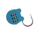 2pcs Cartoon Mini Digital Briefcase Password Padlock Luggage Gym Lock ME