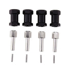 Wheel Hex Hub 12mm To 20mm Extension Adaptorx4 Longer Combiner Coupler