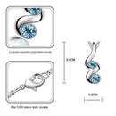 Fashion Jewellery Sets, Women's Hook Dangly Earrings & Pendant Necklace for