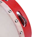 8" Musical Tambourine Tamborine Drum Round Percussion Gift for KTV Party M&O