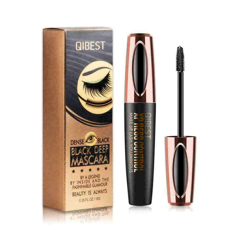 4D Make-Up Silk Fiber Lash Mascara Eyelashes Waterproof Long Extension Long M7E9