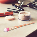 Foundation Powder Makeup Brush Aluminum Tube Nylon Hair Soft Face Blush Pen A