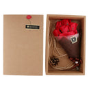 Artificial Soap Rose Eternal Flowers 7 Bouquets Valentines Gift Red