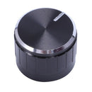 Aluminum alloy knob for volume control, 23 x 17mm, black Z6K1