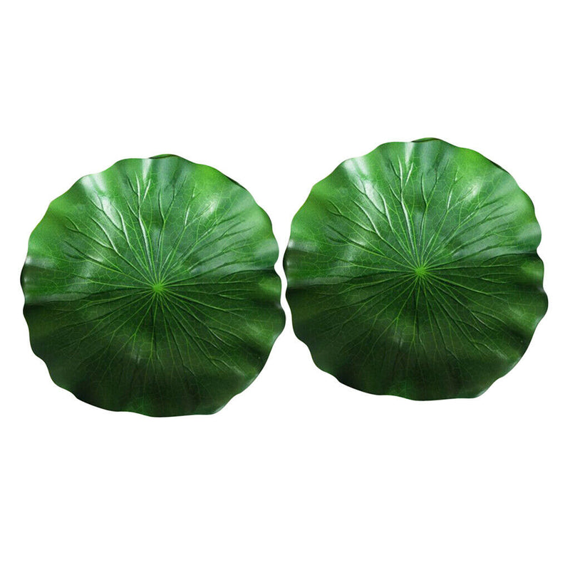 2x Artificial Aquarium   Tank Plant Aquatic Coral Background Lotus 29CM