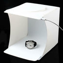 Mini Folding Studio Lightbox 2 Panel LED Light Softbox Photography Box Kit