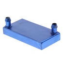 Aluminum Water Cooling Block CPU Graphics Heat Sink 40 x 80mm Radiators Up