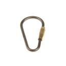 Heavy Duty Titanium Alloy Screw Locking Carabiner Hook Keychain Camping Clip