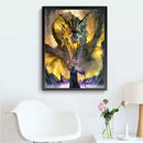5D DIY Full Drill Diamond Painting Dragon Cross Stitch Embroidery Mosaic