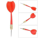 3Pcs/Set Steel Needle Tip Darts Brass Barrel with Plastic Wing Flight Fligh W3G9