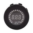 DC 12V Waterproof Car Motorcycle LED Digital Panel Display Voltmeter Volt Meter