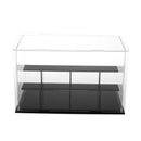 Acrylic Riser Display Shelf,3 Steps Stand Rack Action Figures RC Car Display