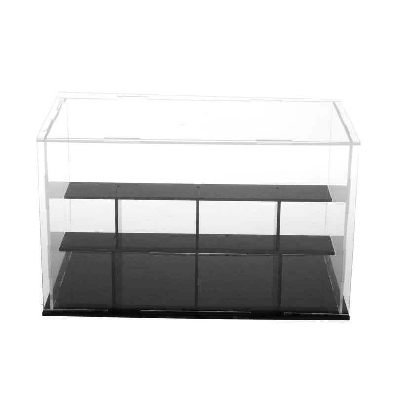 Acrylic Riser Display Shelf,3 Steps Stand Rack Action Figures RC Car Display