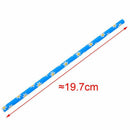 Paper Straws - Blue with Daisies Floral Pattern - Perfect For Weddings - 10