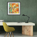 5D DIY Diamond Painting Bright Flower Full Round Drill Embroidery (LG147)