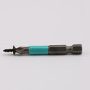 10pcs 50mm Anti Slip Hex Shank PH2 Cross Head Screwdriver Bits Tools (Blue)