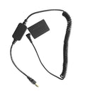 DR-E12 DC Coupler For Canon  M/M2/M10 AC Power Adapter ACK-E15 Black