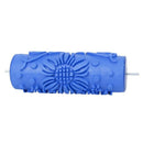 15cm Wall Decoration Flower Pattern Empaistic Painting Roller for Decoratin W7O8