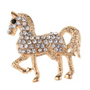 Gorgeous Horse Animal Brooch Pin, Lapel Collar Pin Brooches Women Clothing Decor