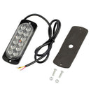 Amber 12LED Car Truck Emergency Beacon Warning Hazard Flash Strobe Light M&O