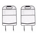 1X(Update Design! Environmental Thicken PVC Car Back Seat Protector Kick Ma