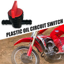 Universal 6mm Inline Petrol Fuel Tap Plastic Motorcycle On-Off Petcock Switch