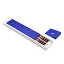 1Set 3.0mm Red Lead Holders Automatic Mechanical Pencil 6 Leads Refills New J ES