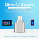 Protable Mini Micro USB OTG TF Micro SD Card Reader Adapter For Android Phones