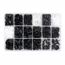 435Pcs Car Retainer Bumper Clips Plastic Fasteners Kit Boxed Auto Rivets Se L7T7