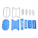 6pcs Birthday Slogan DIY Cutting Dies Stencil Scrapbook Embossing Template